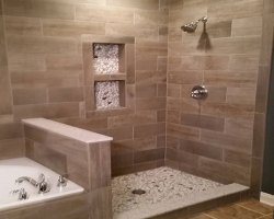 Modern Custom Showers Indianapolis