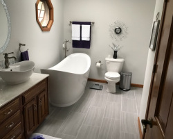 Bathroom Vanity Top Install Indianapolis