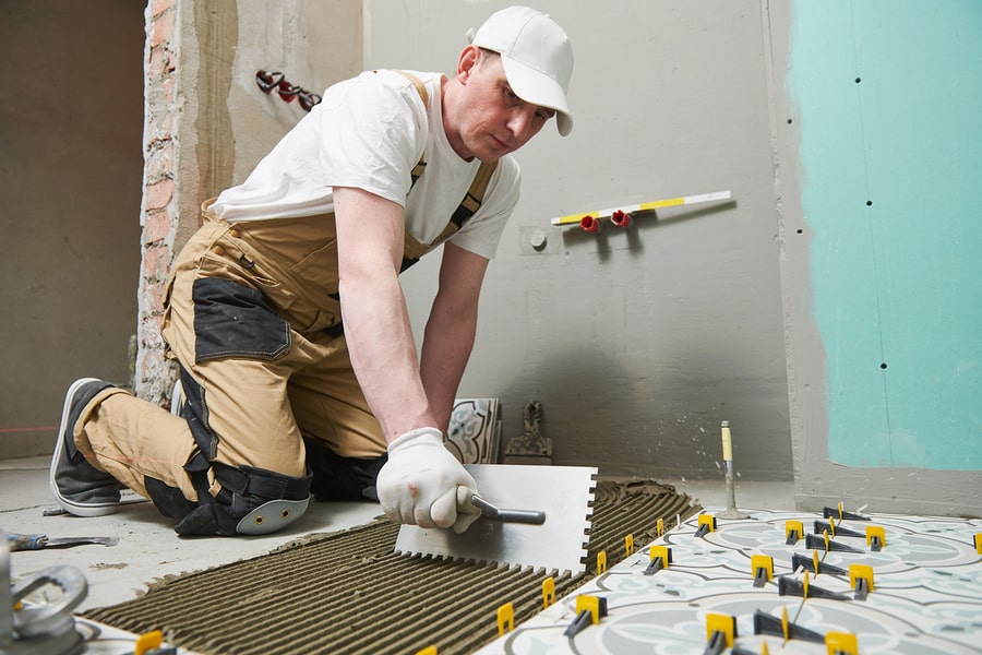 tile installation contractors