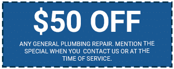Get $50 Off Any General Plumbing Repair.